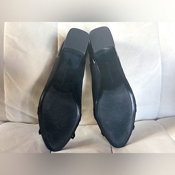 Bandolino BDODonna Black Fringe
Faux Suede Heel Shoes Size 9M
Excellent - Picture 6 of 8